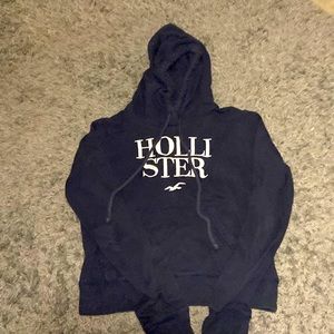 Hollister Navy Blue Hoodie